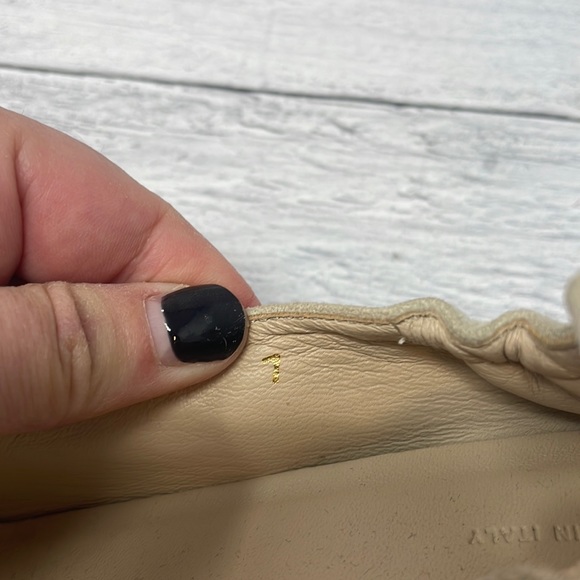 Everlane The Italian Leather Day Heels in Cream Suede 7 S41 - Picture 9 of 13